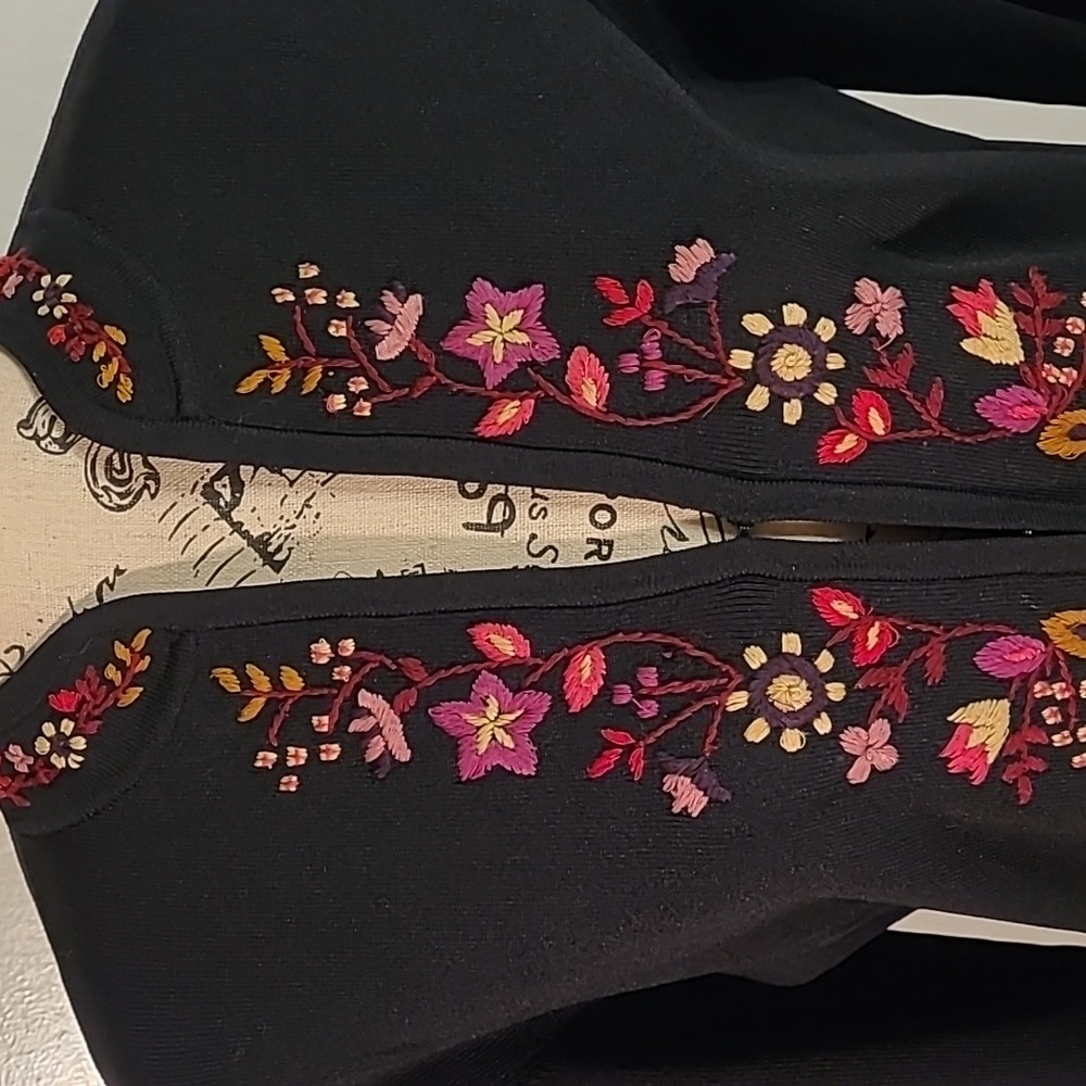 Embroidered Sweater - Picture 2 of 7